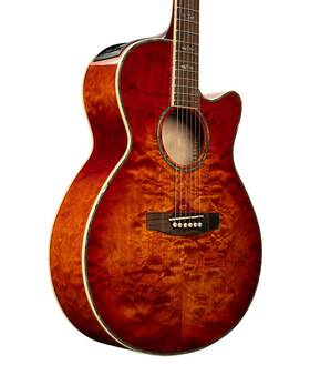 Acoustic00007 Takamine Pre-owned Eg404c Flame Maple Acoustic-electric Guitar