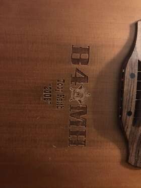 B4mh Takamine Toby Keith Acoustic Electric Guitar Used Vintage