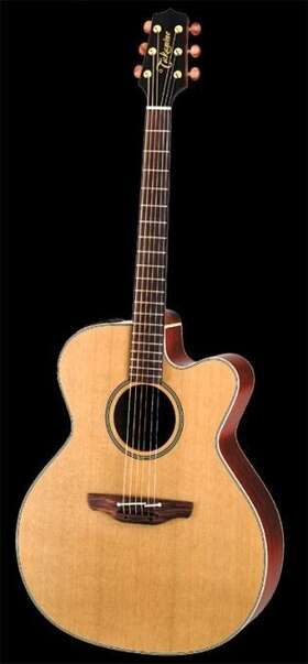 Ean20c Takamine Jumbo Cutaway Acoustic / Electric With Hard-shell Case