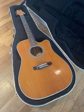 Ef-350mhc Takamine 1995 Acoustic-electric Spruce/maple Guitar