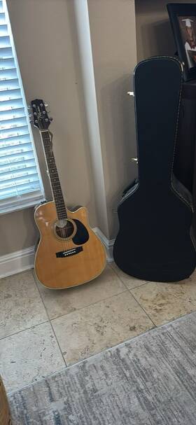 Eg-332c Takamine Electric-acoustic With Case