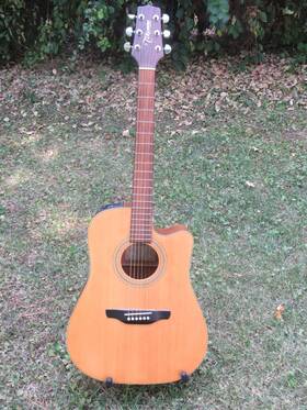 Egs-330 Takamine G Series Acoustic Electric Guitar Used Preowned And Very Clean