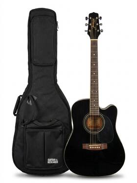 Takamine Es-31 Jasmine By Acoustic/electric Guitar Transparent Black Model C