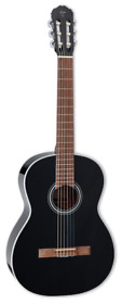 Gc2ceblk Takamine Gc2ce Blk Classical Acoustic Electric Guitar Black
