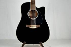 Gd38ce Takamine G Series 12 String A/e Black Intftl Buyer Welcome