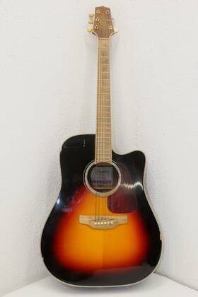 Gd71ce-bsb Takamine Dreadnought Cutaway Acoustic-electric Guitar - Brown Read
