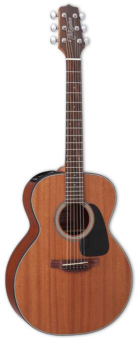 Gx11melhns Takamine Mahogany 3/4 Size Lefty Taka-mini A/e Guitar With Gig Bag