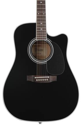 Jtakef341sc Takamine Legacy Jef341sc Acoustic-electric Guitar - Black