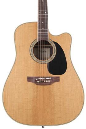 Jtakef360sctt Takamine Jef360sc-tt Dreadnought Acoustic-electric Guitar - Natural