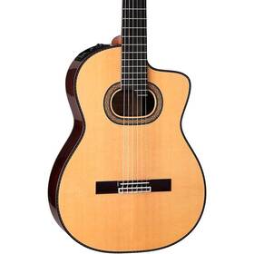 Jtakth90 Takamine Th90 Hirade Classical Nylon-string Acoustic-electric Guitar Natural