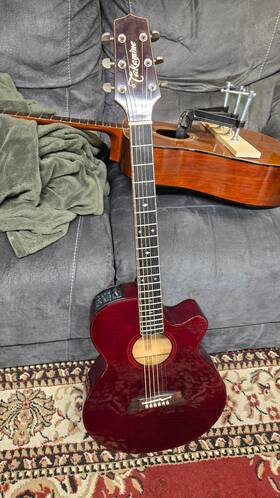 Npt110 Takamine 1990 Acoustic Electric Guitar