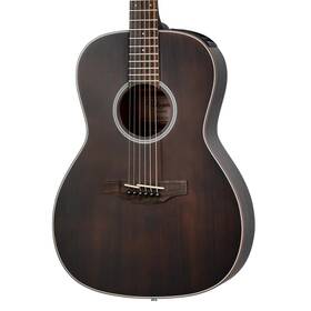 Takgy21elhsm Takamine Gy21e Left-handed Parlor A/e Guitar Solid Spruce Top Satin Molasses