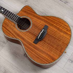 60th-anniversary Takamine Takthe60th Mint Ftthe 60thft Acous. Elec Guitar Hawaiian Koa Body