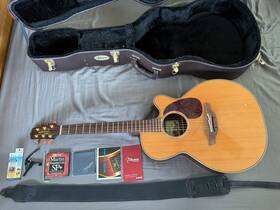 Tan45c Takamine Nexc Acoustic Electric Guitar Super Natural Tuner Amp
