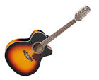 Takgj72ce12bsb Takamine Series Brown Sunburst 799493251753