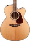 Takgj72cenat Takamine Series Jumbo Cutaway Guitar Natural Flame Maple 799493251784