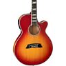Taktsp178acfcb Takamine Flamed Maple Thinline Guitar Faded Cherry Sunburst 799493276145