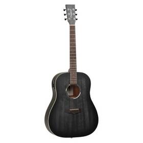 Tanglewood 819907021397 Blackbird Dread Slope Shoulder Ae Black