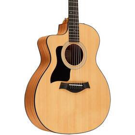 114ce-lh-24 Taylor 114ce Grand Auditorium Left-handed Acoustic-electric Guitar Natural