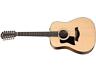 150e-lh-w Taylor 150e 12-string Left-handed Acoustic-electric Guitar