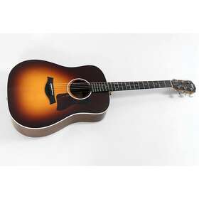 210e Taylor 197881092962 Deluxe Dreadnought A/e Guitar Tobacco Sunburst Ob