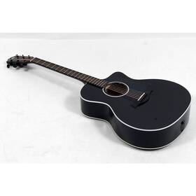 214ce Taylor 197881194604 Blk Plus Grand Auditorium A/e Guitar Black Ob