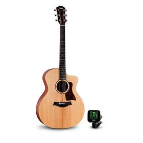 14ce Taylor 197881506124 Grand Auditorium Acoustic-electric Guitar And Tuner Natural