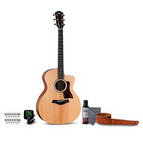 14ce Taylor 197881506278 Grand Auditorium Acoustic-electric Guitar Deluxe Pack Natural