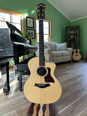 214ce-bl Taylor Black Limba Ltd 2020 - Natural Open Box Condition Mint