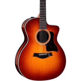 214ce-plus-ziricote Taylor 214ce Plus Ziricote Se Grand Auditorium A/e Guitar Shaded Edge Burst