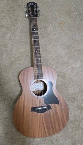 Taylor 2212174257 Gs Mini-e Mahogany Acoustic-electric Guitar 6 String With Gig Bag Setup