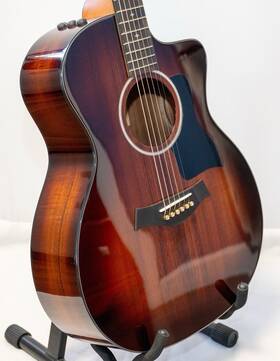 224ce-k-dlx-24 Taylor 224ce-k Dlx 6-string Acoustic-electric Guitar Shaded Edgeburst Koa