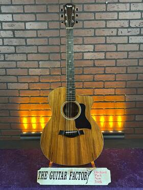 224cekdlx-0822-u Taylor 2024 224ce-k Dlx Grand Auditorium Acoustic-electric Guitar - Tobacco W