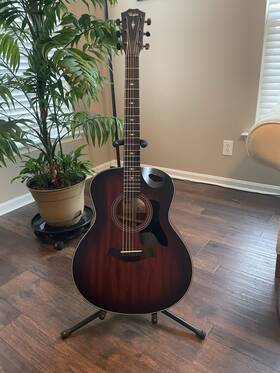 326ceseblh24 Taylor 326ce Grand Symphony V-class Solid Mahogany Shaded Edge