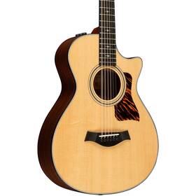 352ce-24 Taylor 352ce 12-fret 12-string Grand Concert Acoustic-electric Guitar Natural