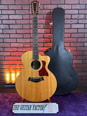 355ce-0203-u Taylor 2003 355-ce 12-string Jumbo Acoustic-electric Guitar - Fishman Prefix