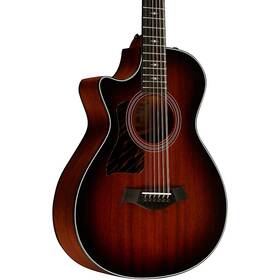 362ce-seb-lh-24 Taylor 362ce 12-fret 12-string Left-handed Grand Concert A/e Guitar Shd Edge Bst