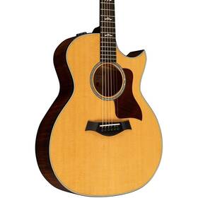614ce-flor-24 Taylor 614ce Florentine Grand Auditorium Acoustic-electric Guitar Natural