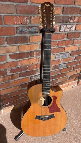 754ce Taylor 2004 12 String Cutaway Acoustic Electric
