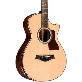812ce-12f-2020 Taylor 812ce 12-fret V-class Grand Concert Acoustic-electric Guitar Natural