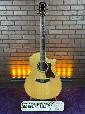 814ce-4075-u Taylor 814-ce All Solid Acoustic Electric Guitar 2014 Usa With Hard Case