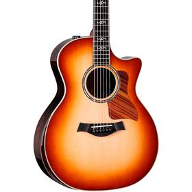 814ce-sblvd-sseb Taylor 814ce Sunset Blvd Grand Auditorium A/e Guitar Edgeburst