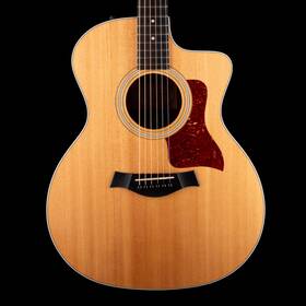 84tay025 Taylor Pre Owned 2023 214ce Acoustic Electric Guitar With Soft Shell Case