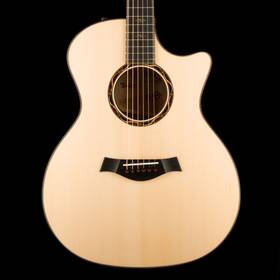 C14ce Taylor 887766129264 Custom Grand Auditorium Figured Myrtlewood Catch # 1 With Case