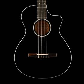 212ce-n Taylor 887766134114 Blk Plus Ltd Acoustic Electric Guitar With Softshell Case