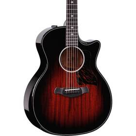 524ce Taylor 887766135616 Builders Edition Grand Auditorium A/e Guitar Kona Burst