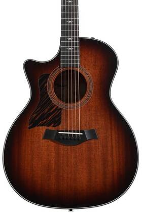 A306002111010641107 Taylor 324ce Left-handed Acoustic-electric Guitar - Tobacco