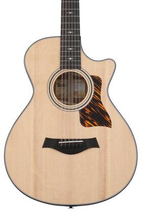 A306126111000032093 Taylor 352ce 12-string Acoustic-electric Guitar - Natural With Firestripe