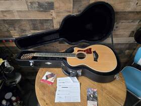 A406102111002090039 Taylor 2010 454ce-r 12-string Acoustic-electric Guitar - Natural With Ohsc