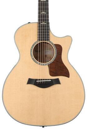A60200211100369a122 Taylor 614ce Acoustic-electric Guitar - Natural Top Brown Sugar Stain Back And